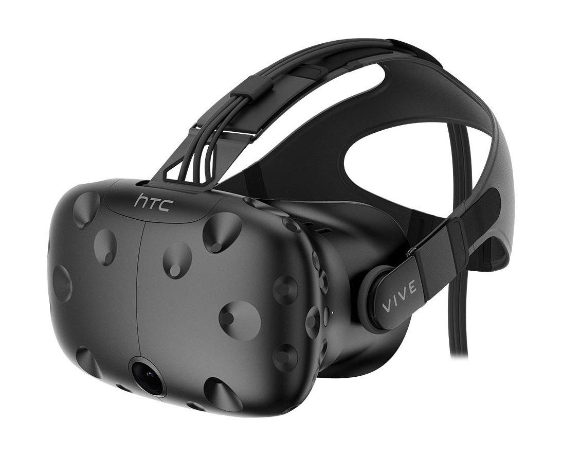 HTC Vive Virtual Reality Headset With Handheld Controllers