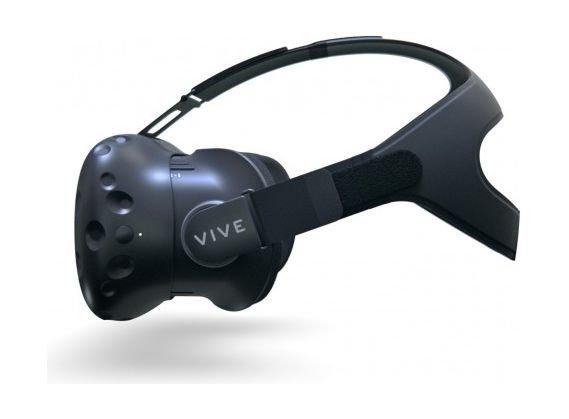 HTC Vive Virtual Reality Headset With Handheld Controllers