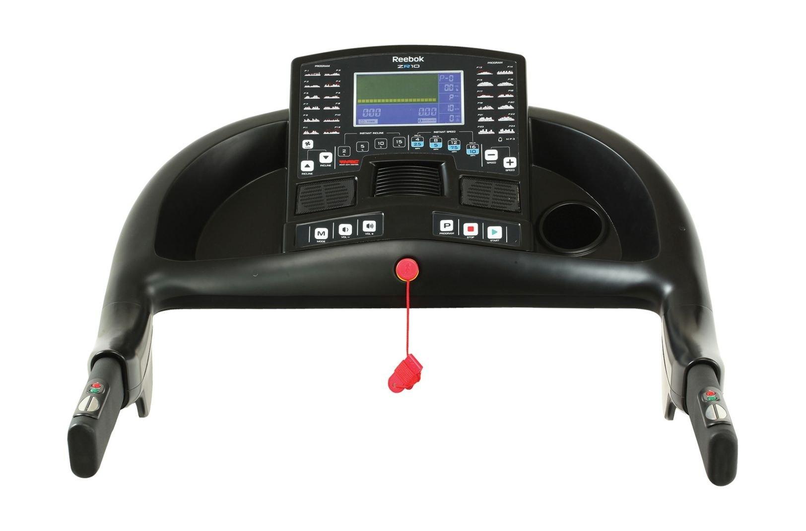 Reebok 2.0 HP Motor Treadmill (ZR 10) – Black