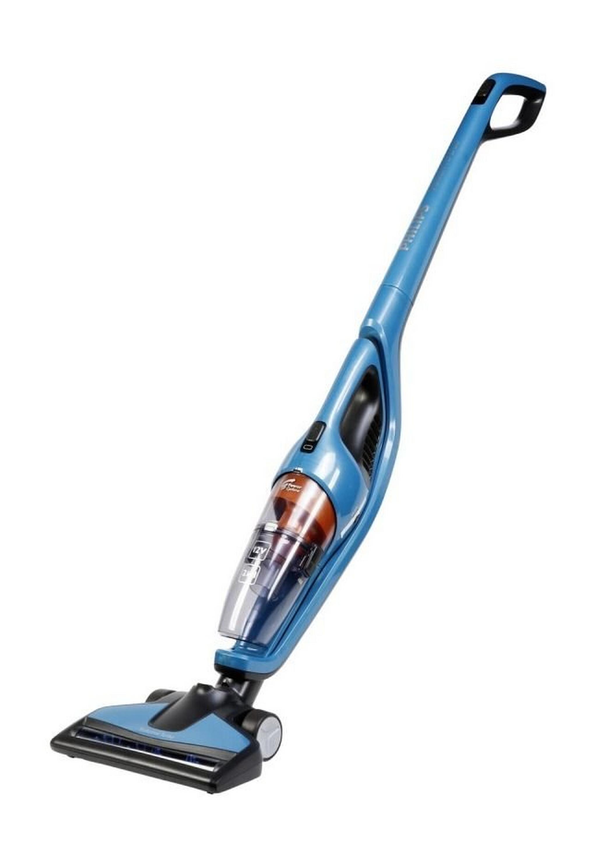 Philips PowerPro Duo 2-In-1 Cordless Hand Stick Vacuum Cleaner (FC6162) – Aqua Metallic Blue