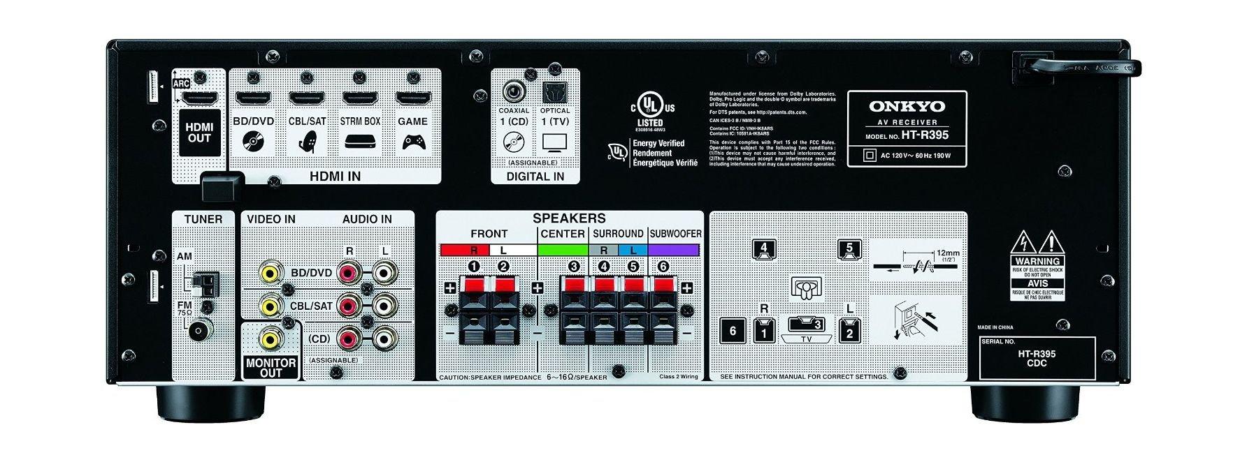 Onkyo 5.1-Channel Home Theater System (HT-S3800)