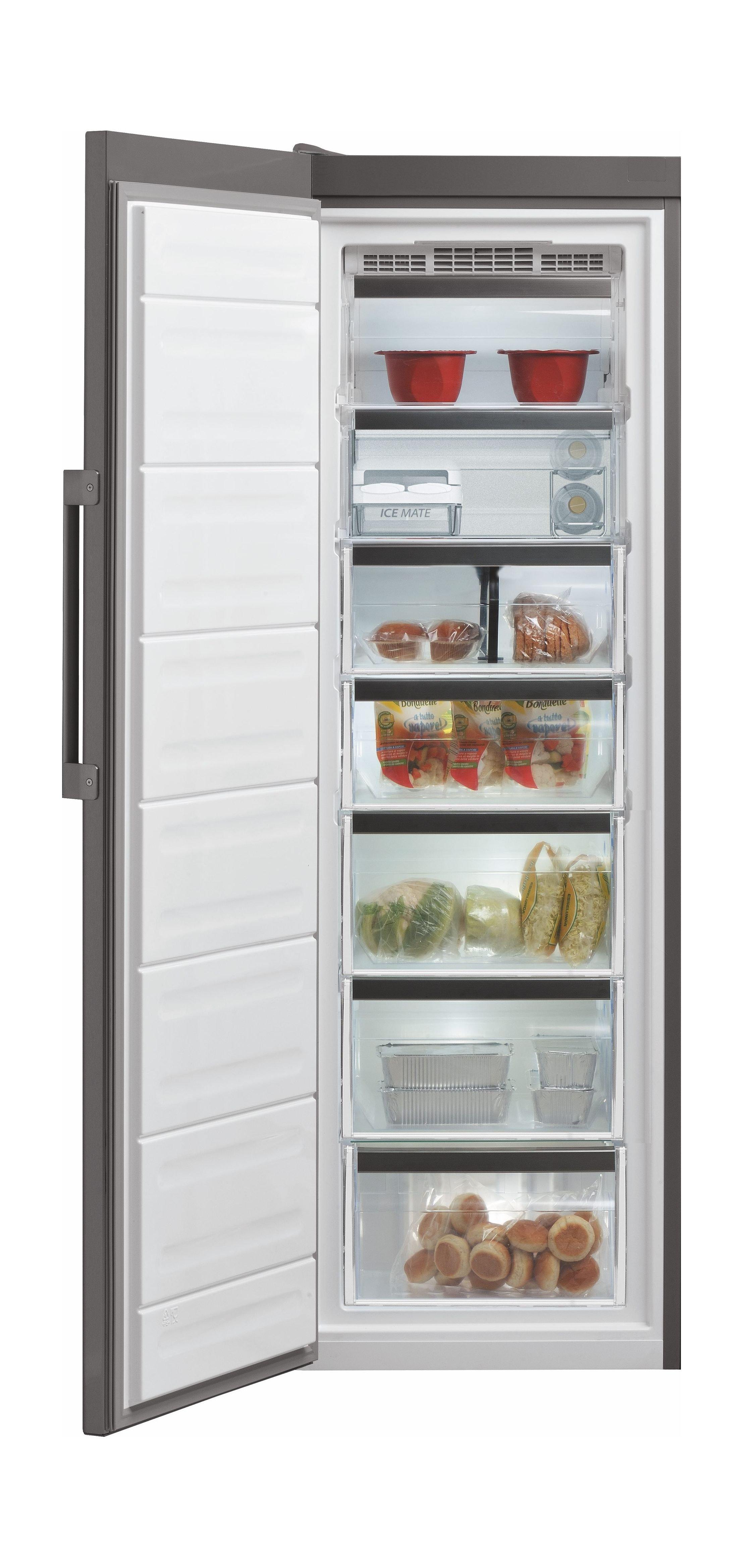 الفريزر العمودي ١٠ قدم من ويرلبول – ستانلس ستيل (UW8-F2D-XBI-EX)