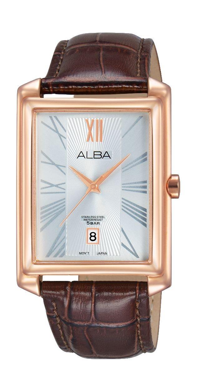 Alba AS9B60X1 Gents Casual Analog Watch – Leather Strap – Brown Price