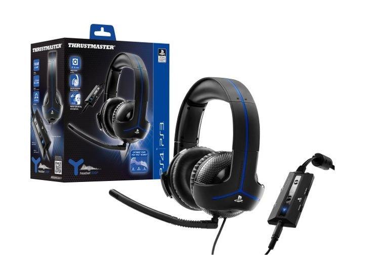 سماعة الرأس السلكية مع مايك  من ثراست ماستر - أسود (Y300P)