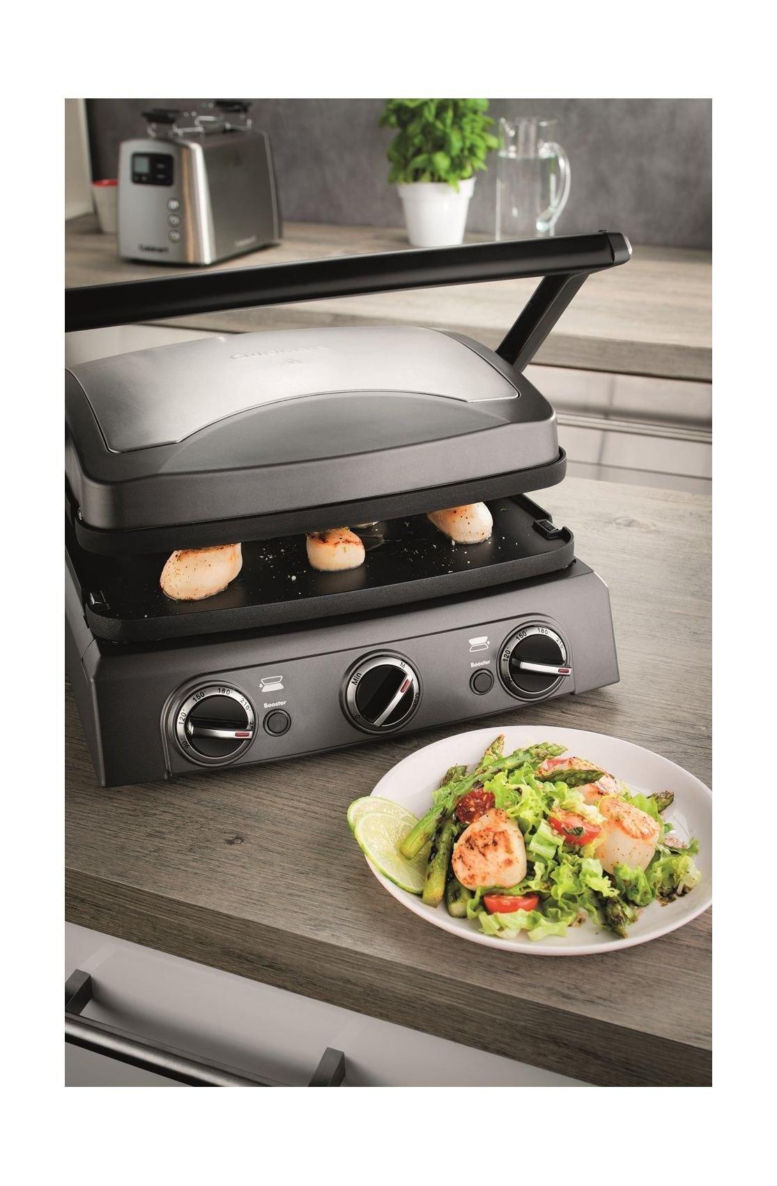 Cuisinart GR50E Griddler 2000 Watts - Silver