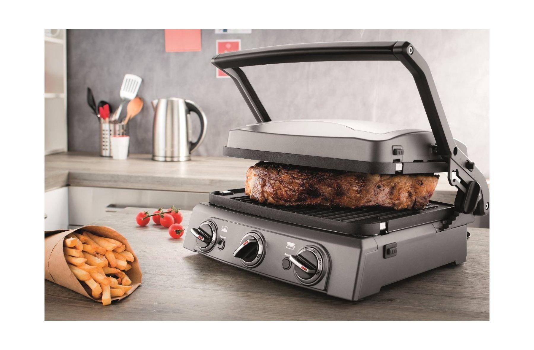 Cuisinart GR50E Griddler 2000 Watts - Silver