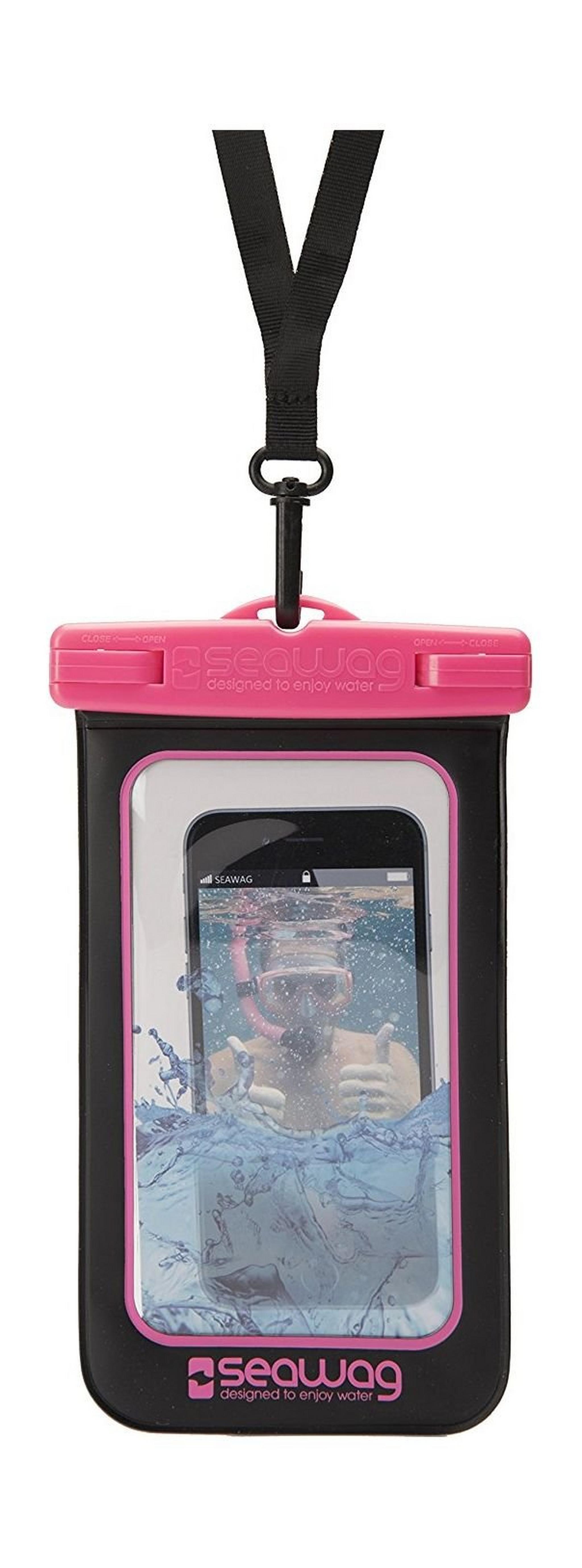 Seawag Universal Waterproof Case For Smartphone – Black / Pink