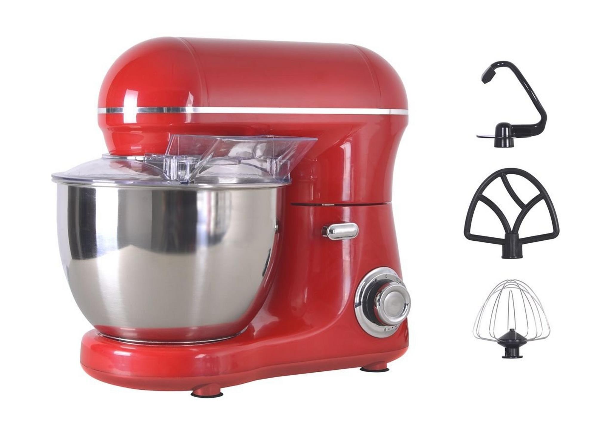 Wansa 600W 4L Kitchen Machine (LW-6835) – Red