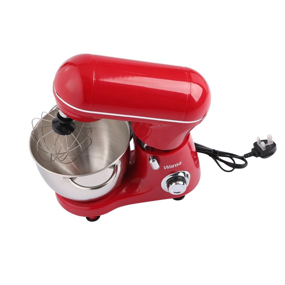 Wansa 600W 4L Kitchen Machine (LW-6835) – Red