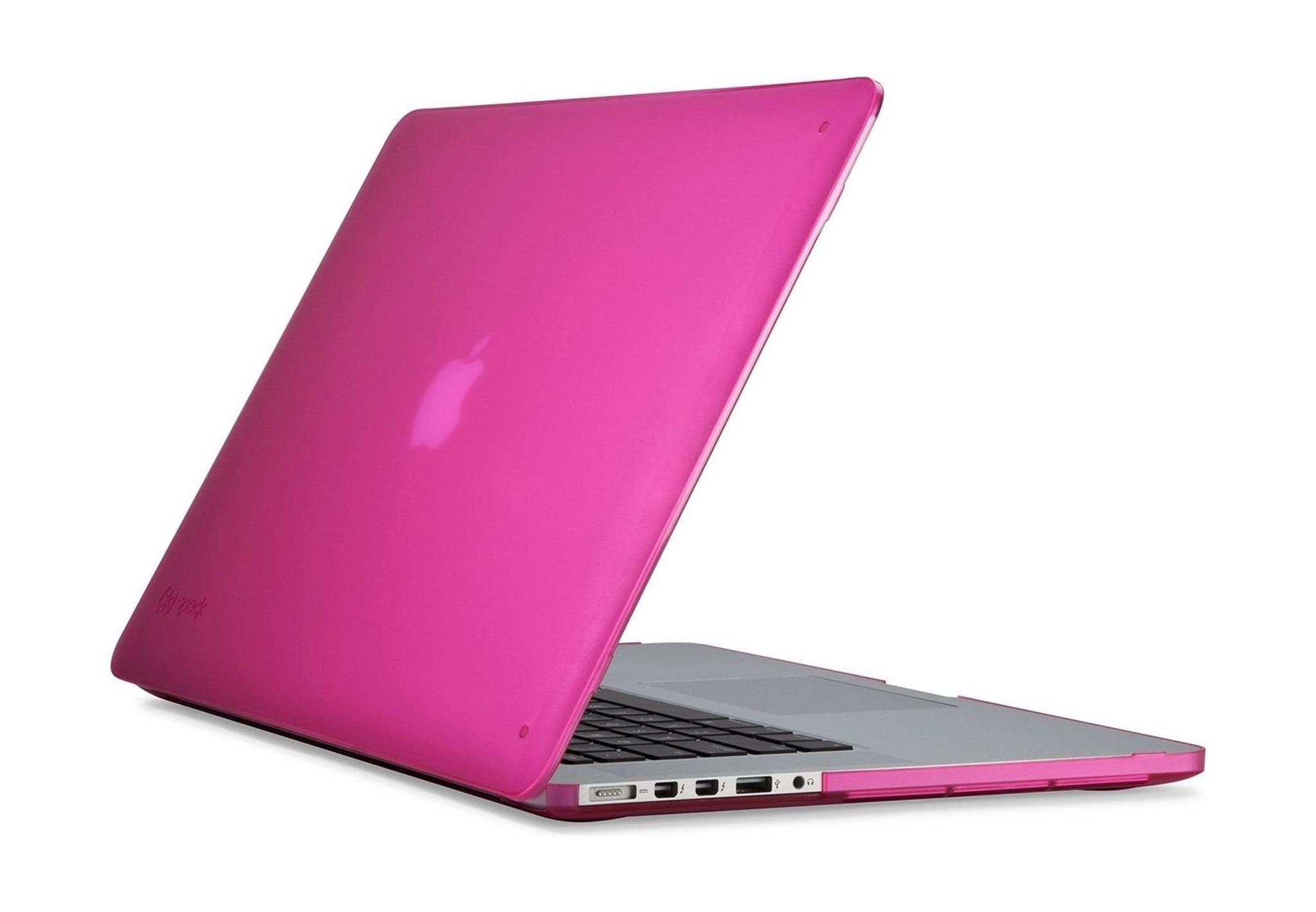 Speck 15-Inch See-Thru Hard-Shell Case For Laptop MacBook Pro Retina (71636-B198) – Pink