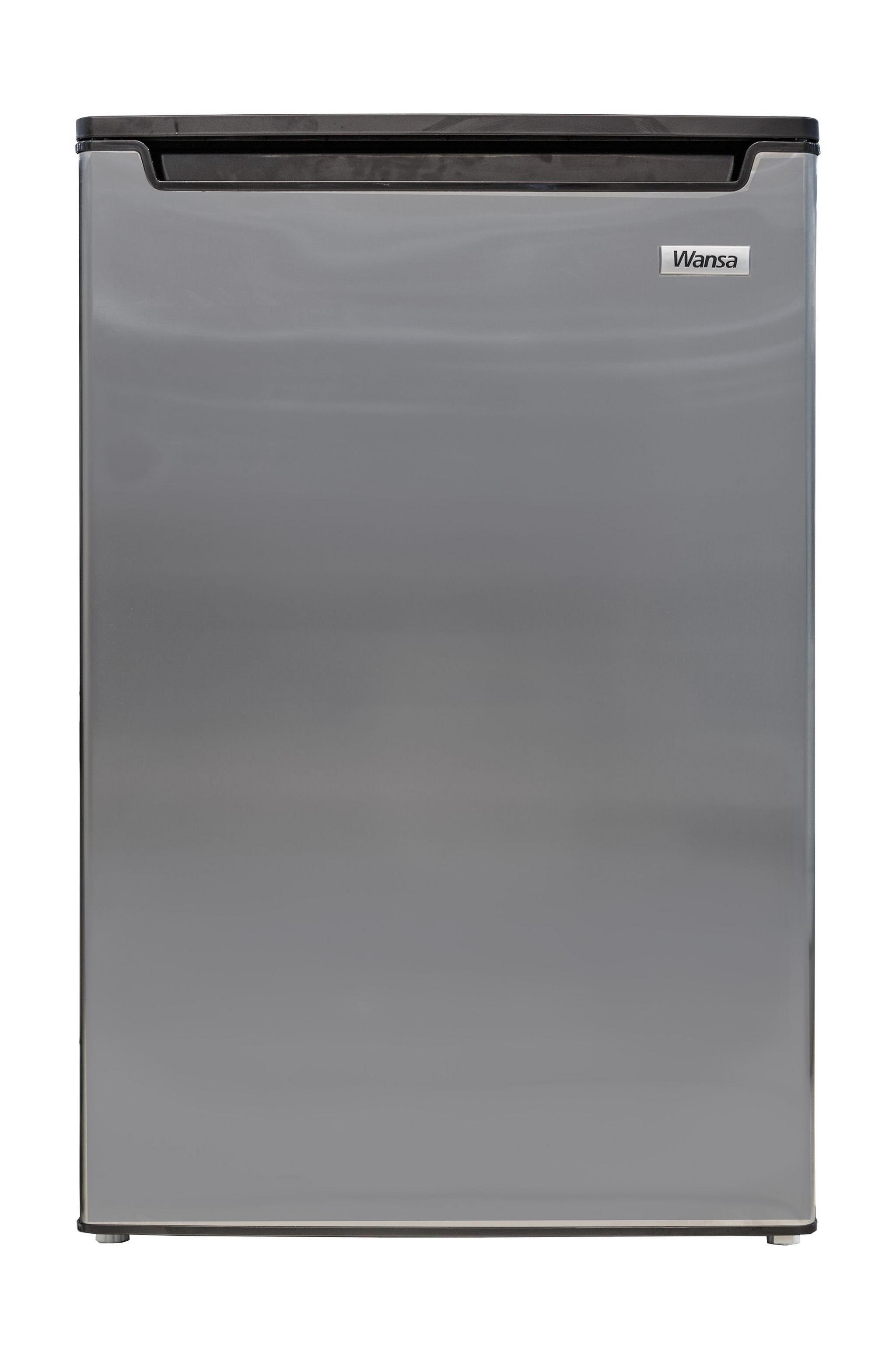 Wansa 3.5 Cft. Upright Freezer – Stainless Steel