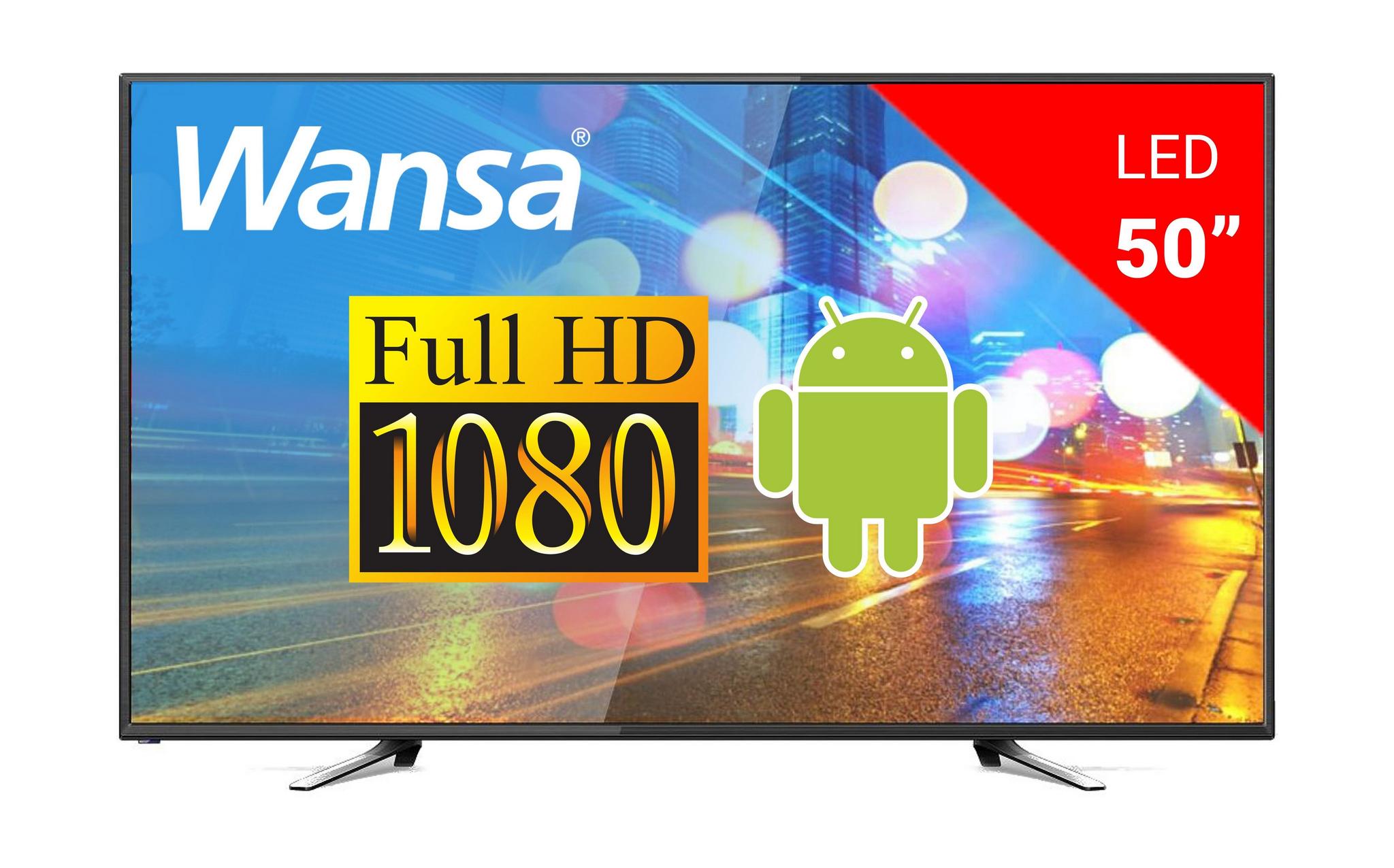 WANSA 50 inch Full HD Smart LED TV - WLE50F7762SN