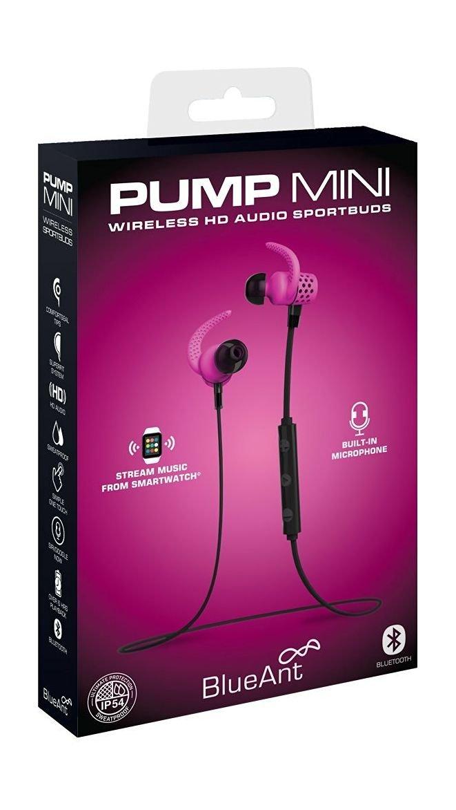 BlueAnt Pump Mini HD Sport Buds – Pink