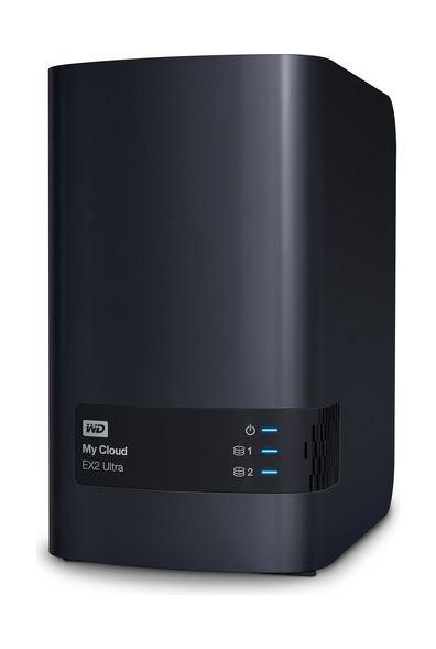 Western Digital My Cloud EX2 Ultra 4TB 2-Bay Personal Cloud Storage (WDBVBZ0040JCH)