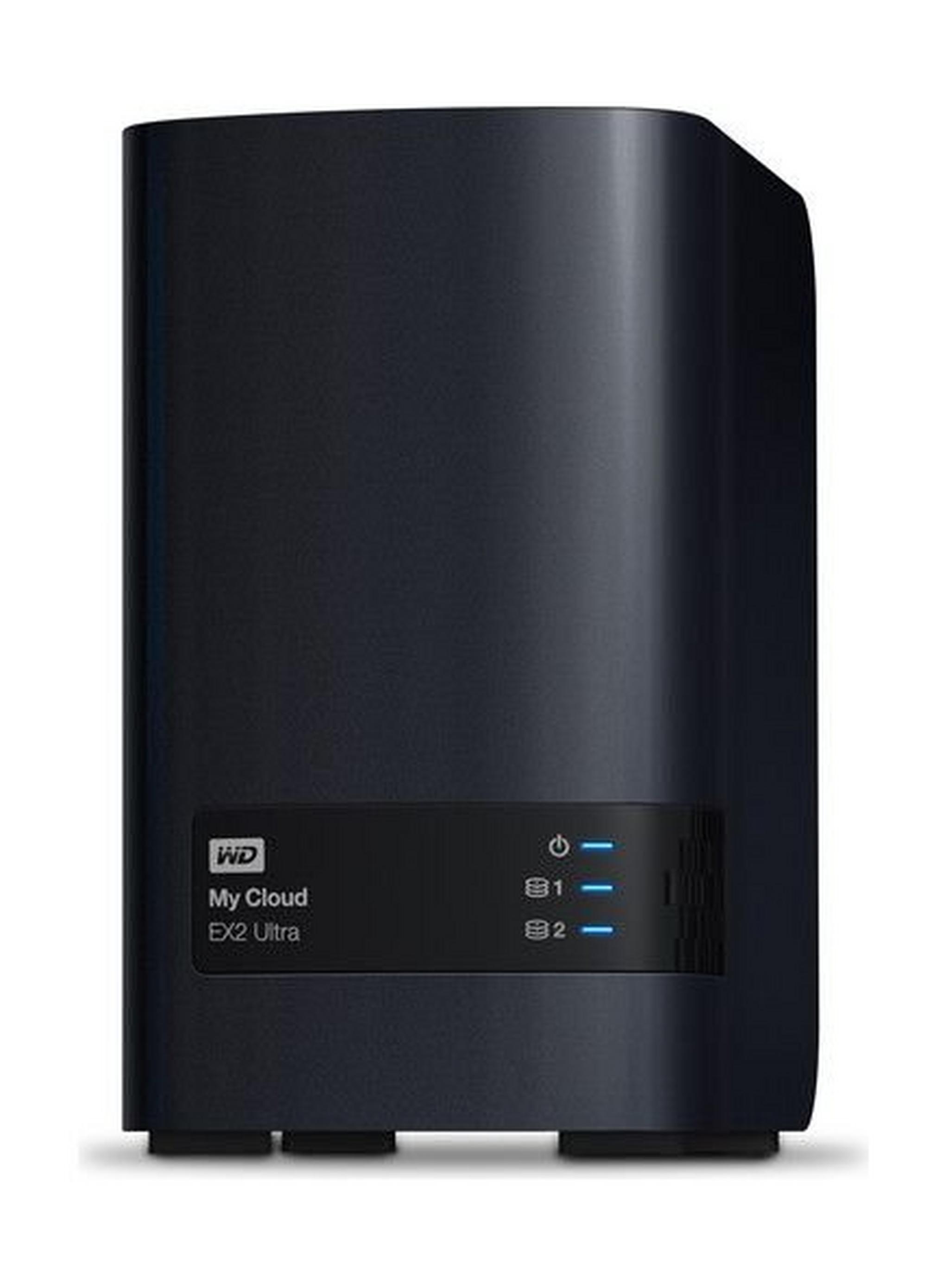 Western Digital My Cloud EX2 Ultra 8TB 2-Bay Personal Cloud Storage (WDBVBZ0080JCH)