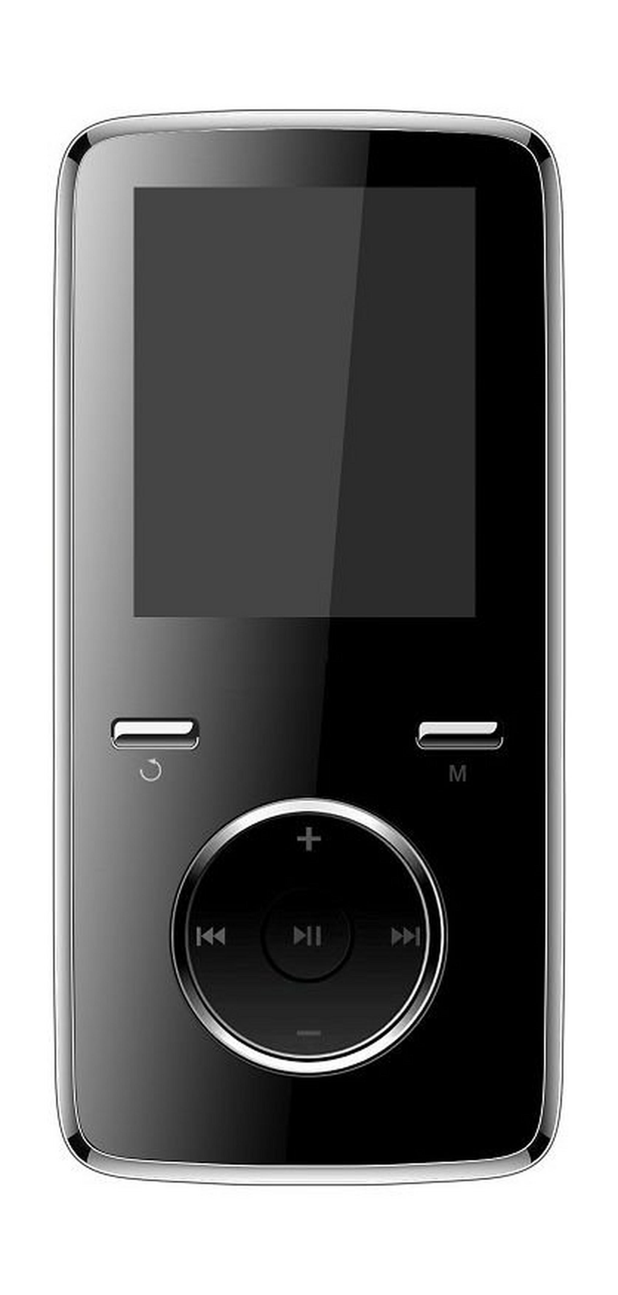 EQ 02BT Bluetooth with FM 1.8 – inch MP4 Player – Black