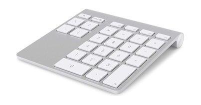 Belkin 28 keys YourType Bluetooth Wireless Keypad (F8T067CW) – Silver / White