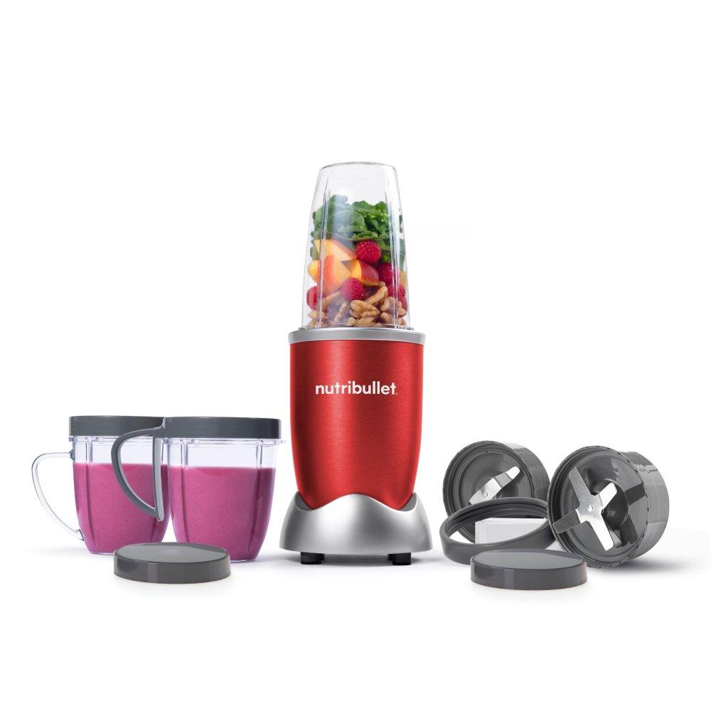 NutriBullet Blender 12 Pieces Set,  600W, 0.7L, NBR-1212R - Red