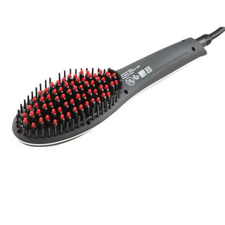 Buy Wansa hair straightener brush – black in Kuwait