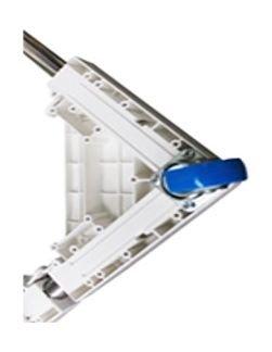 Wansa Adjustable Washing Machine Stand (L40-A) - White