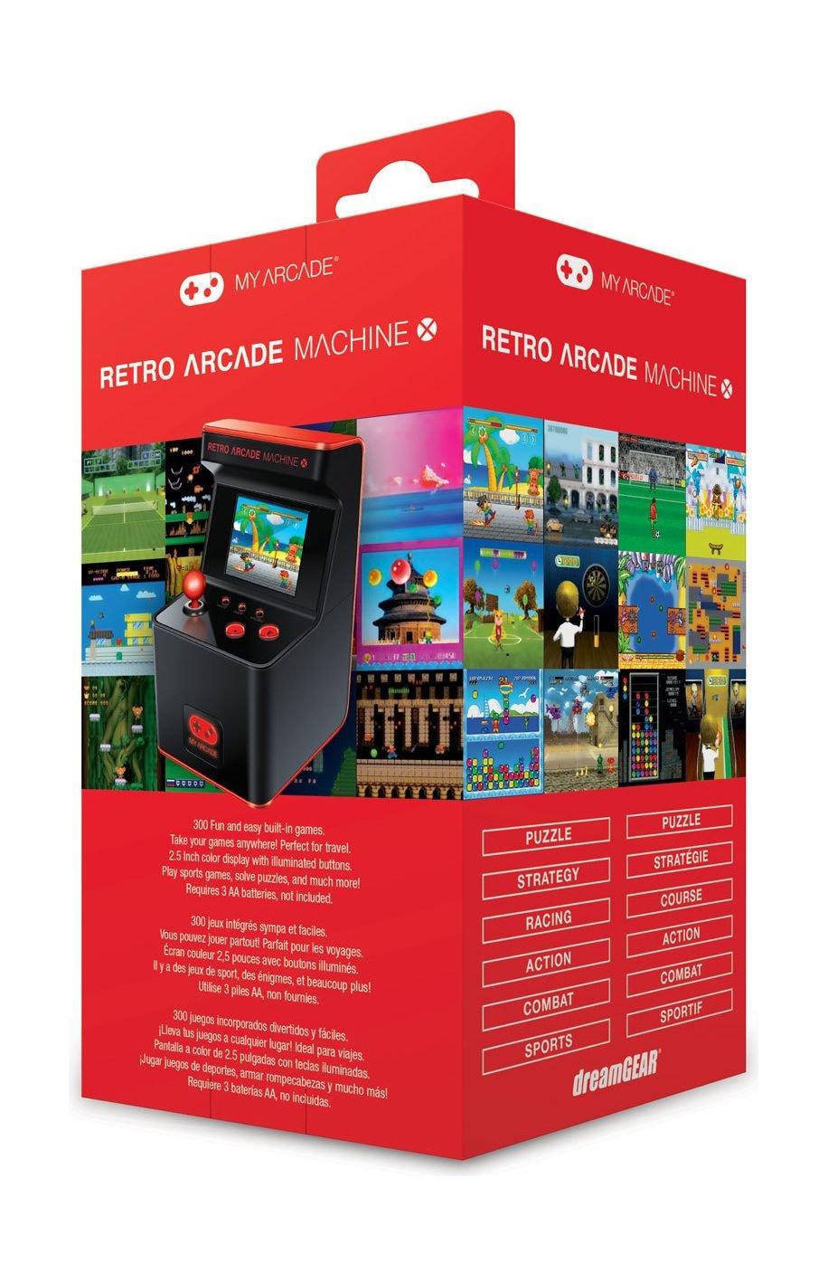 Dream Gear Retro Arcade Machine X Gaming System with 300 Games (DGUN-2593)