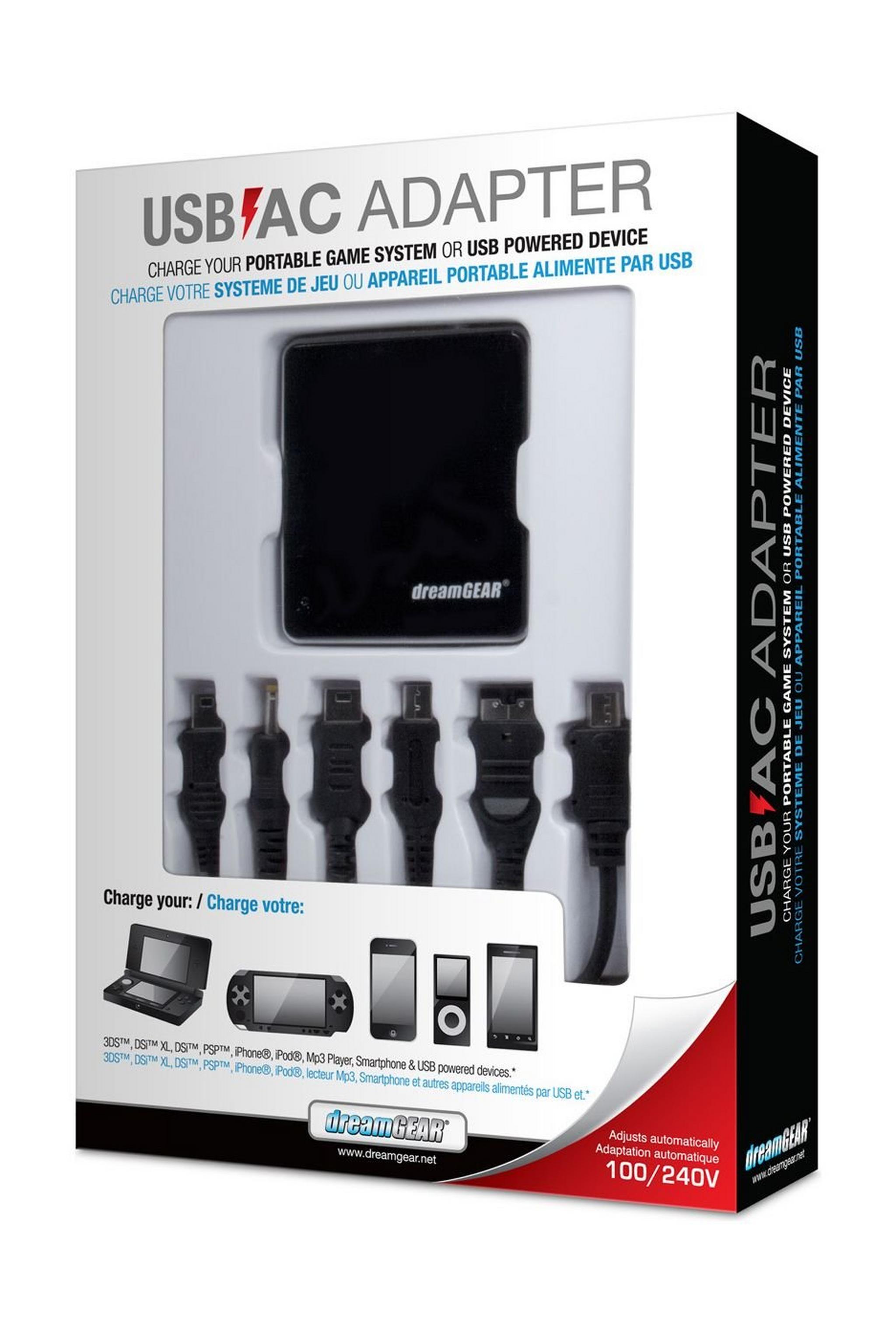 Dream Gear USB AC Adapter (DGUN-2532) - Black
