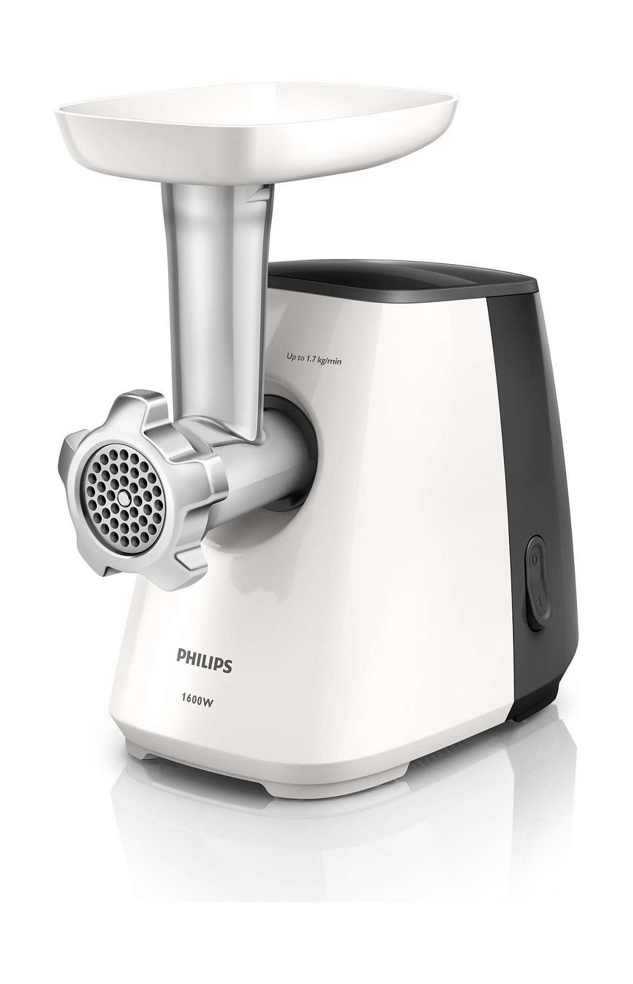 Philips 1600W 1.7kg/min Daily Collection Meat Mincer (HR2713/31)