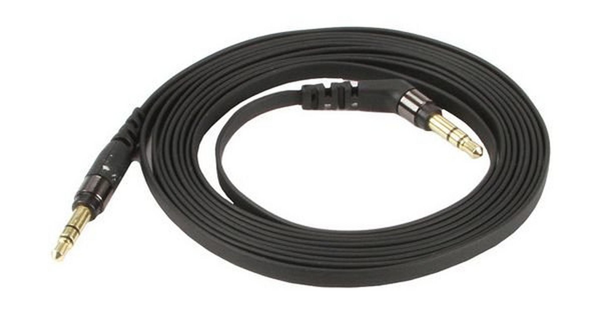 Scosche AUX Flatout Audio Cable 1.8-meter (SC-AUX6F) - Black