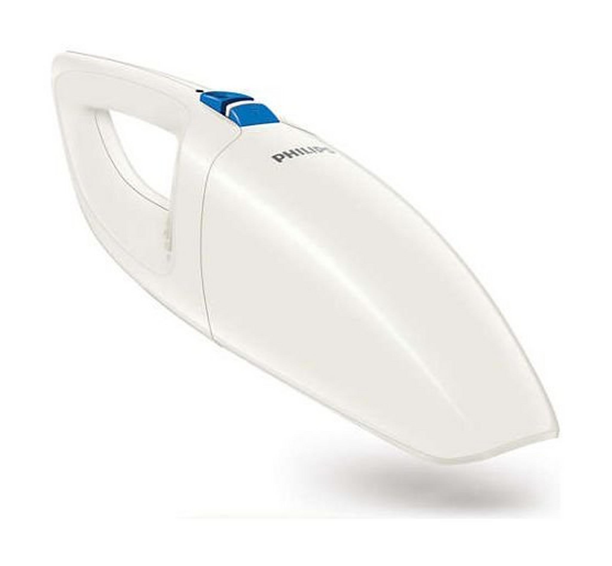 Philips 3.6V 0.5L Mini Handheld Vacuum Cleaner (FC6150/61) – White