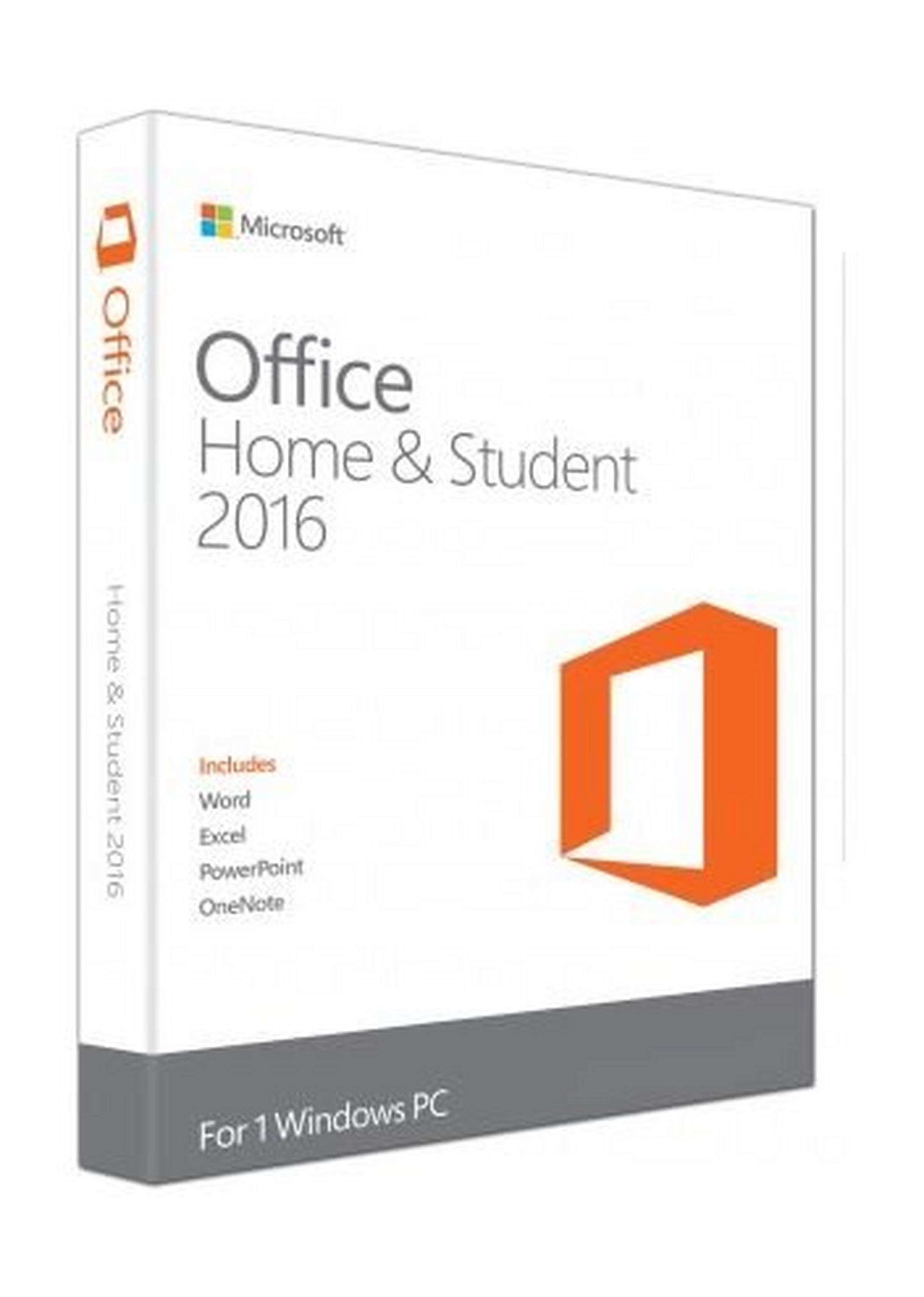 Microsoft Office: Home and Student 2016 For Windows, English, 1 User (79G-04604)