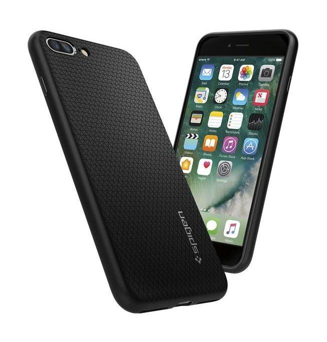 Spigen Liquid Armour Protective Case for iPhone 7 (042CS20511) - Black