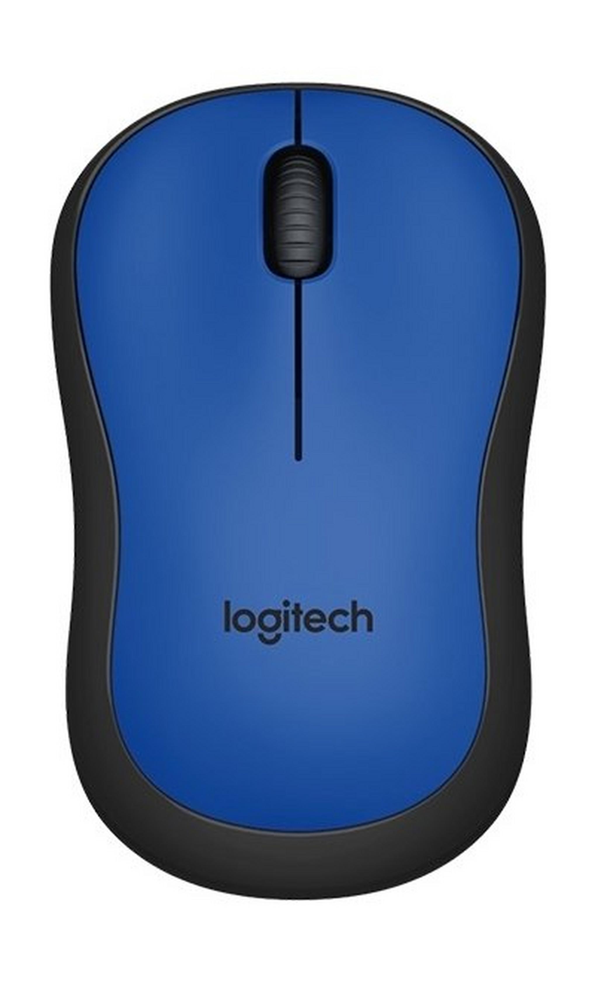 Logitech M220 Silent Wireless Mouse (910-004879) - Blue