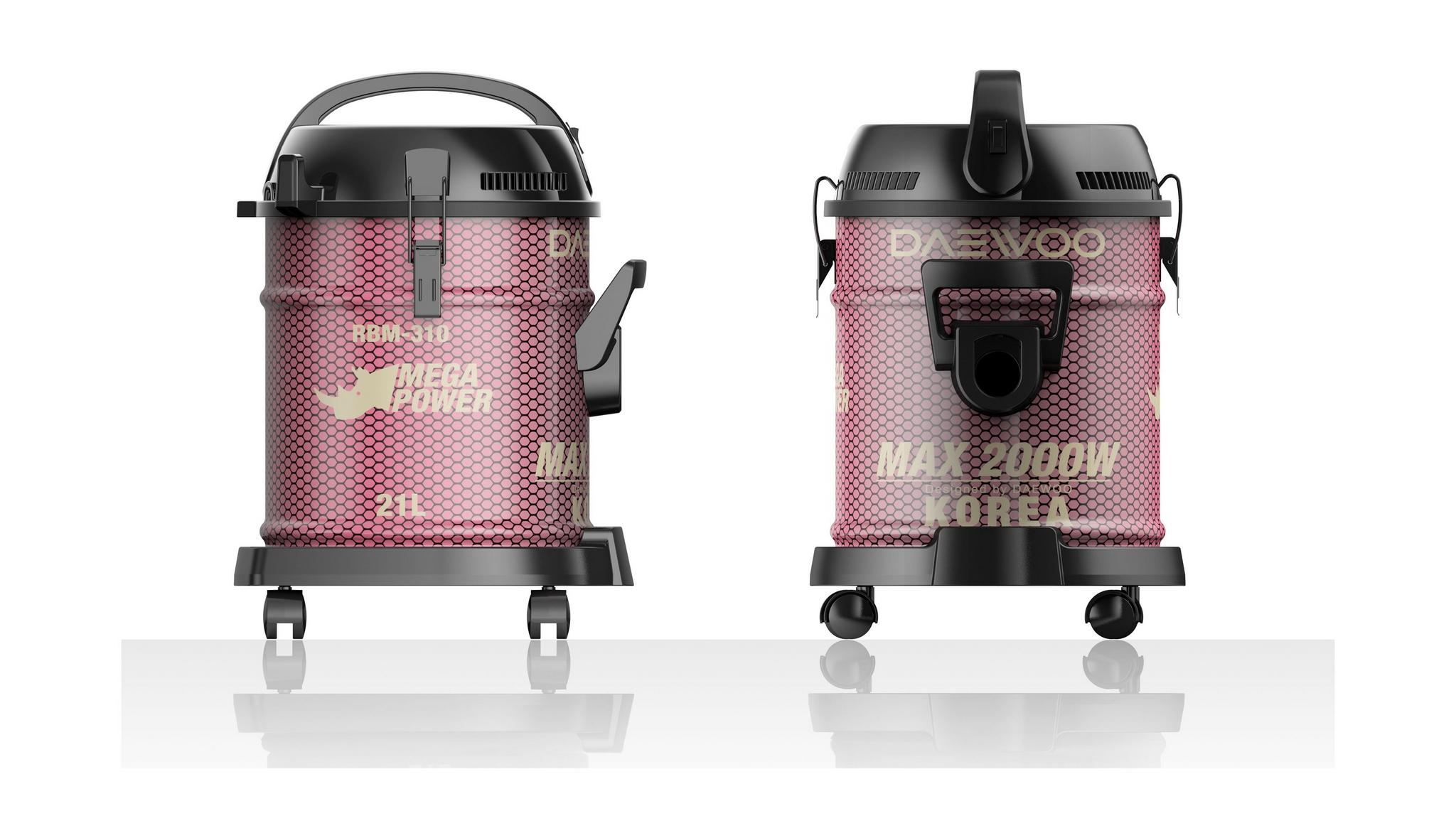 Daewoo 2000W 21L Drum Vacuum Cleaner (RBM-310)