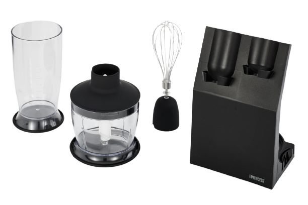 Princess Hand Blender with Chopper and Whisk- 600W (221203)
