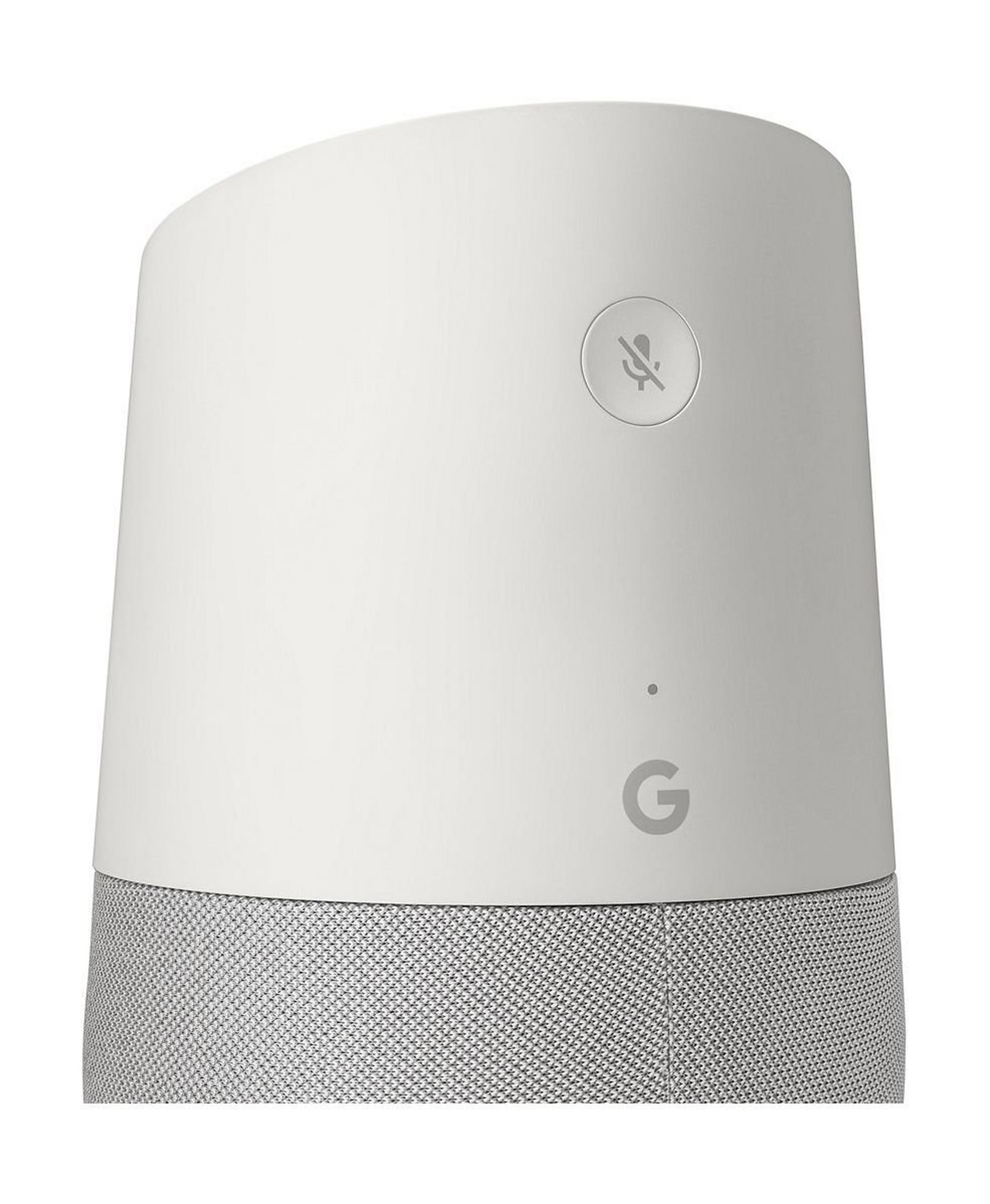 مكبر الصوت المحمول جوجل هوم – أبيض