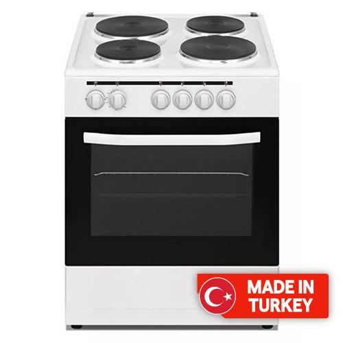 Buy Wansa 60x60 cm 4 burner electric cooker (wct6040031w) in Kuwait