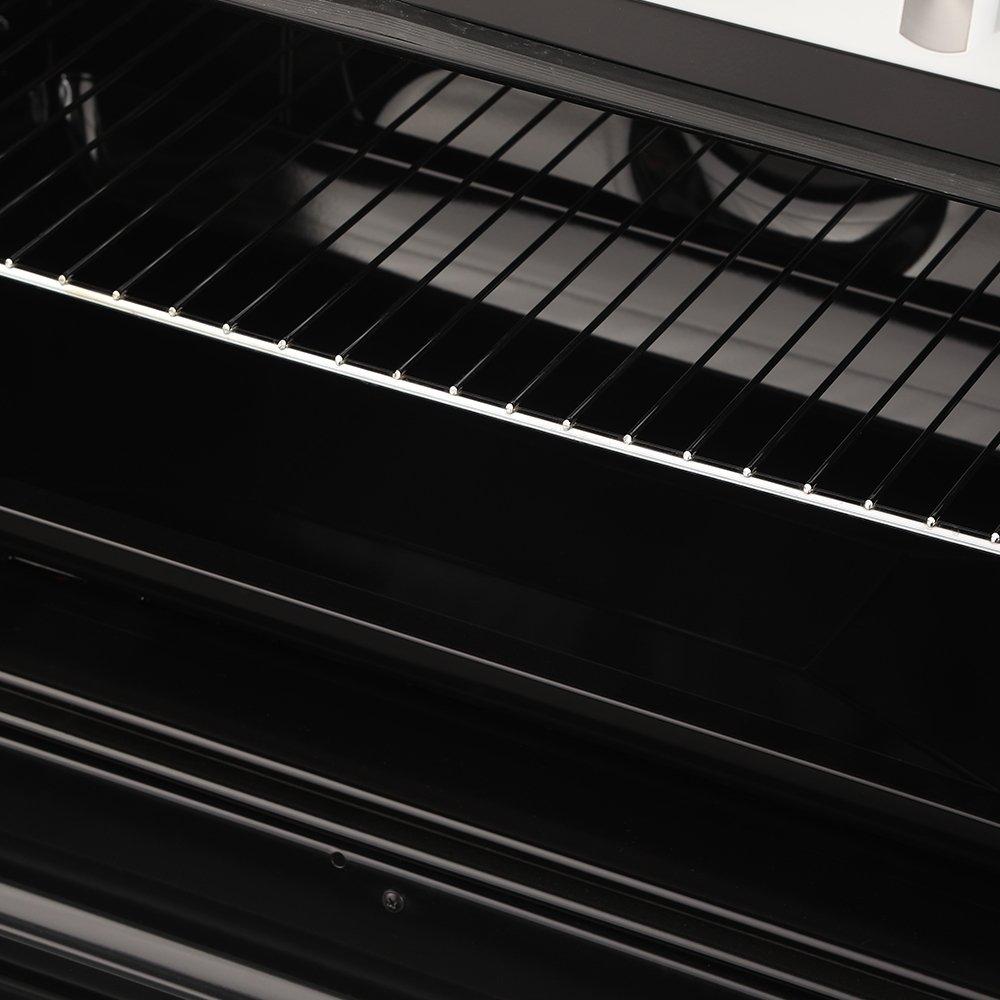 طباخ غاز 5 شعلات من ونسا، مقاس 90×60 سم، WCT9502124W - أبيض