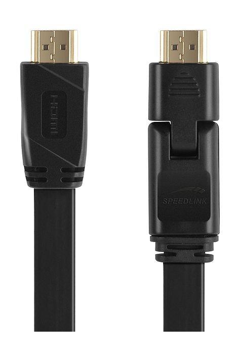 Speedlink 3-Meters HDMI to HDMI Flexible High Speed Cable - Black