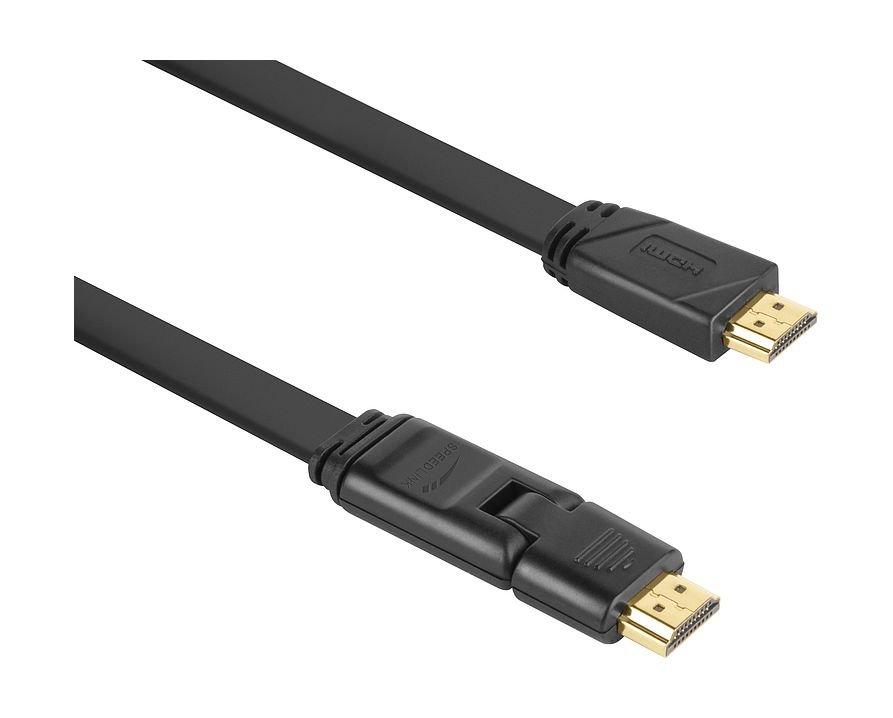 Speedlink 3-Meters HDMI to HDMI Flexible High Speed Cable - Black