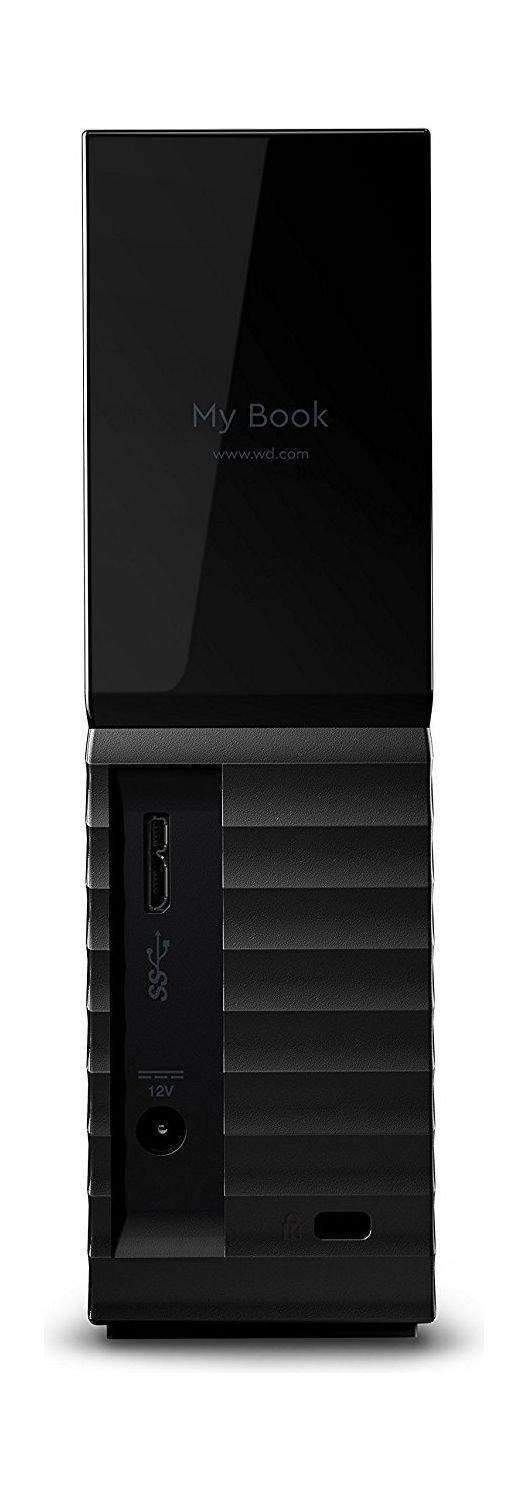 قرص التخزين الخارجي ماي بوك ديسك توب سعة ٨ تيرابايت بمنفذ يو إس بي ٣,٠ من ويسترن ديجيتال (WDBBGB0080HBK)