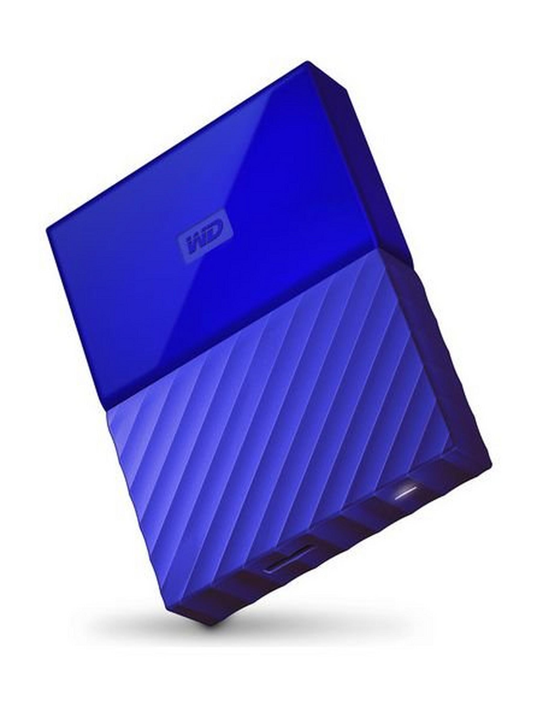 WD 1TB My Passport USB 3.0 External Hard Drive - Blue