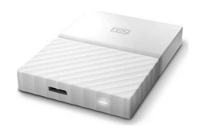 WD 1TB My Passport USB 3.0 External Hard Drive - ًWhite