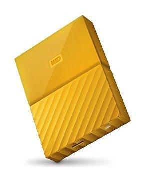 WD 1TB My Passport USB 3.0 External Hard Drive - Yellow
