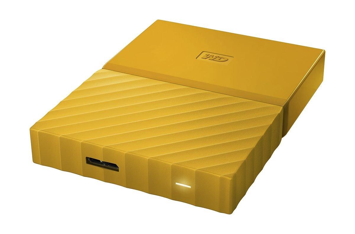 WD 1TB My Passport USB 3.0 External Hard Drive - Yellow