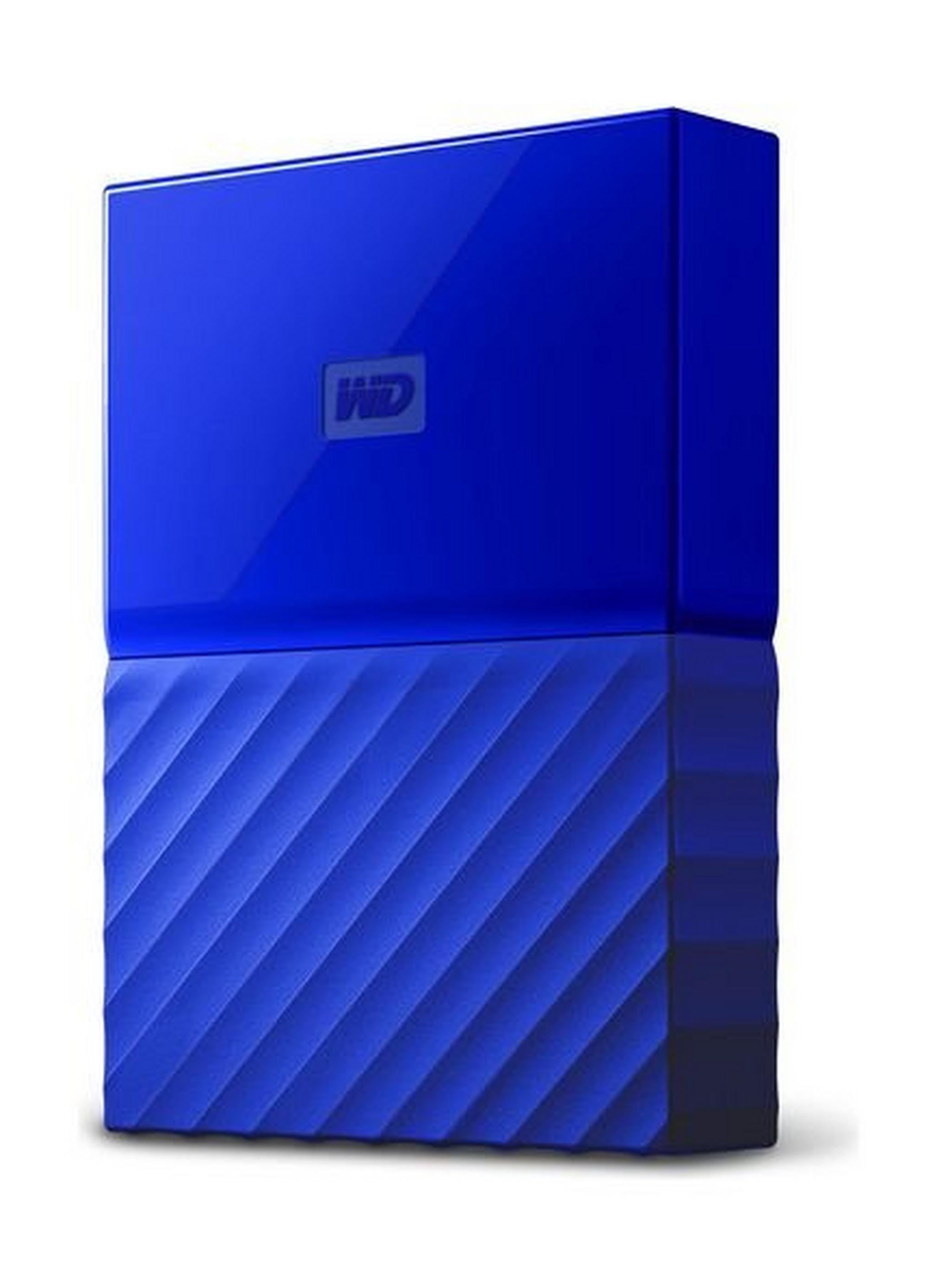 WD 2TB My Passport USB 3.0 External Hard Drive - Blue