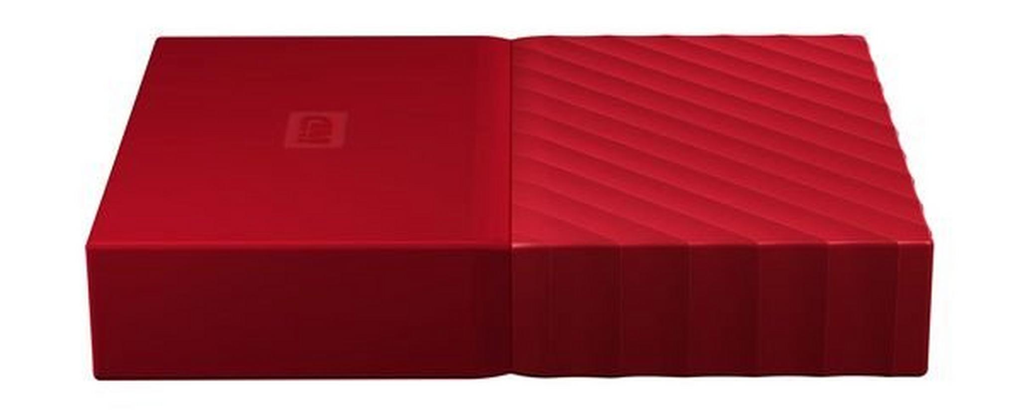 WD 2TB My Passport USB 3.0 External Hard Drive - Red