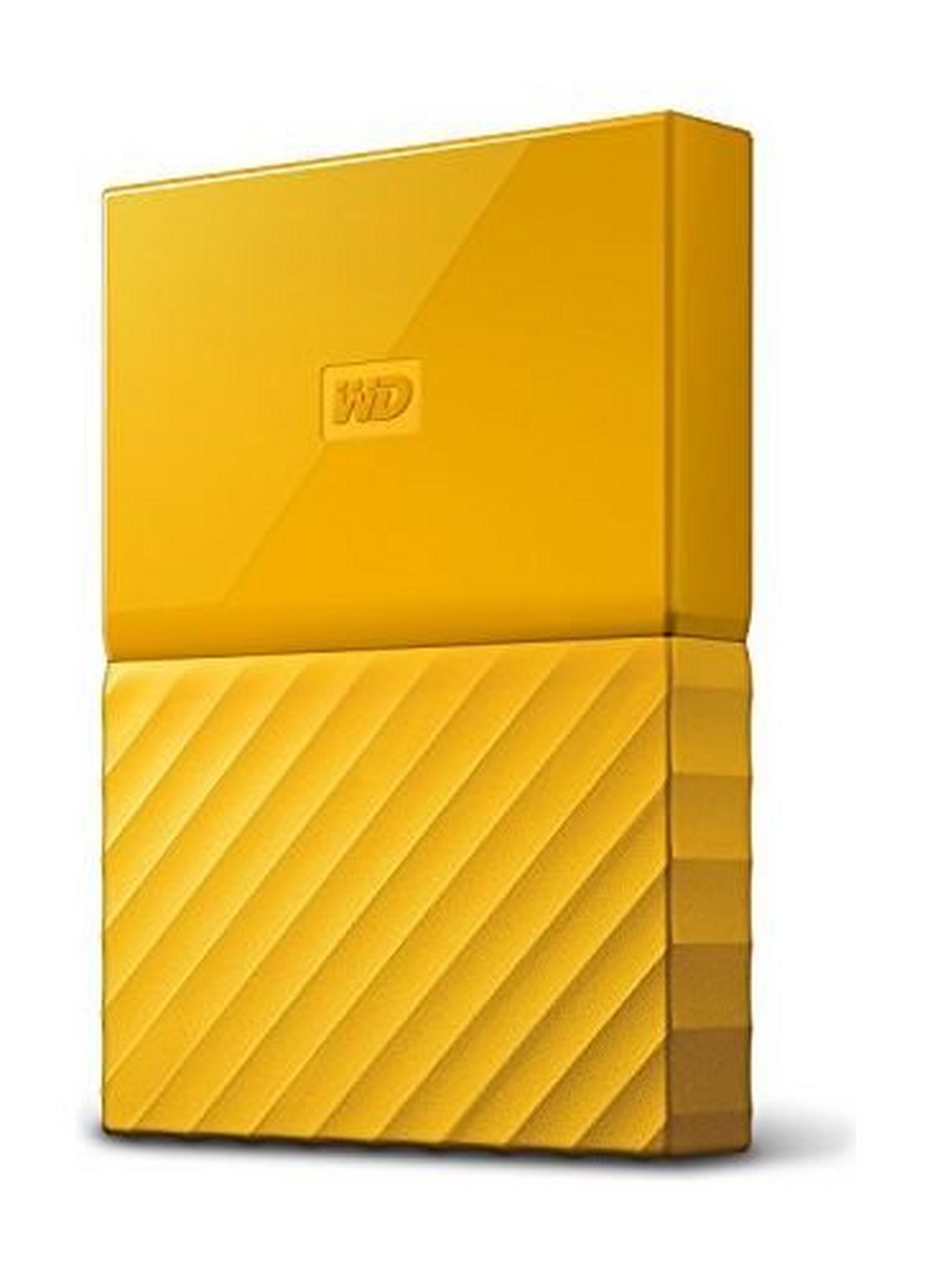 WD 2TB My Passport USB 3.0 External Hard Drive - Yellow