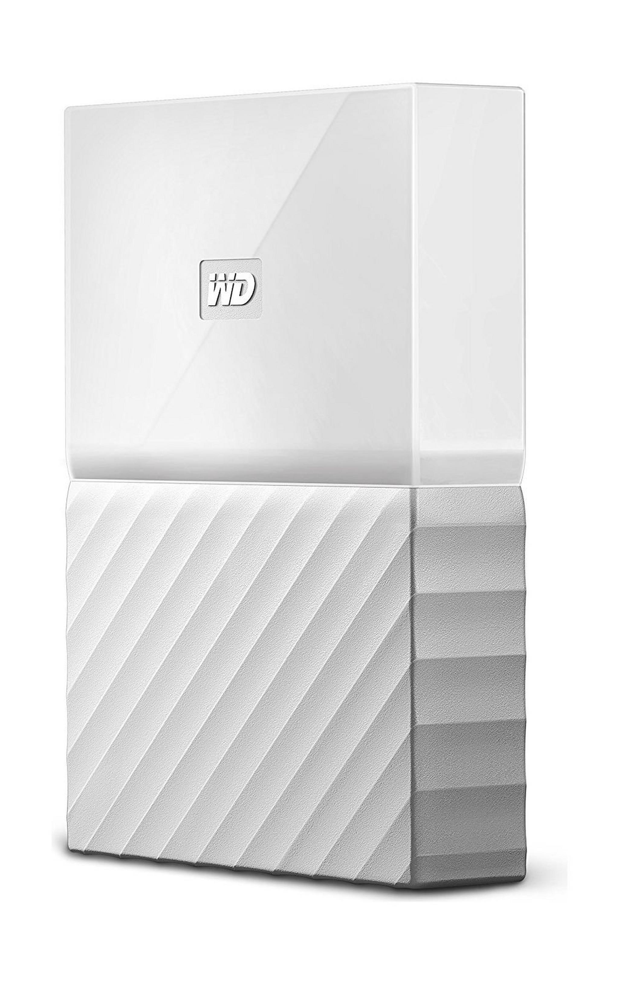 WD 4TB My Passport USB 3.0 External Hard Drive - White
