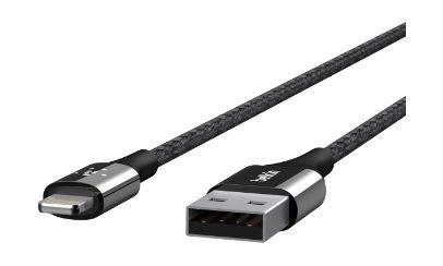 Belkin 1.2M Premium DuraTek Lightning to USB Cable Black Price in