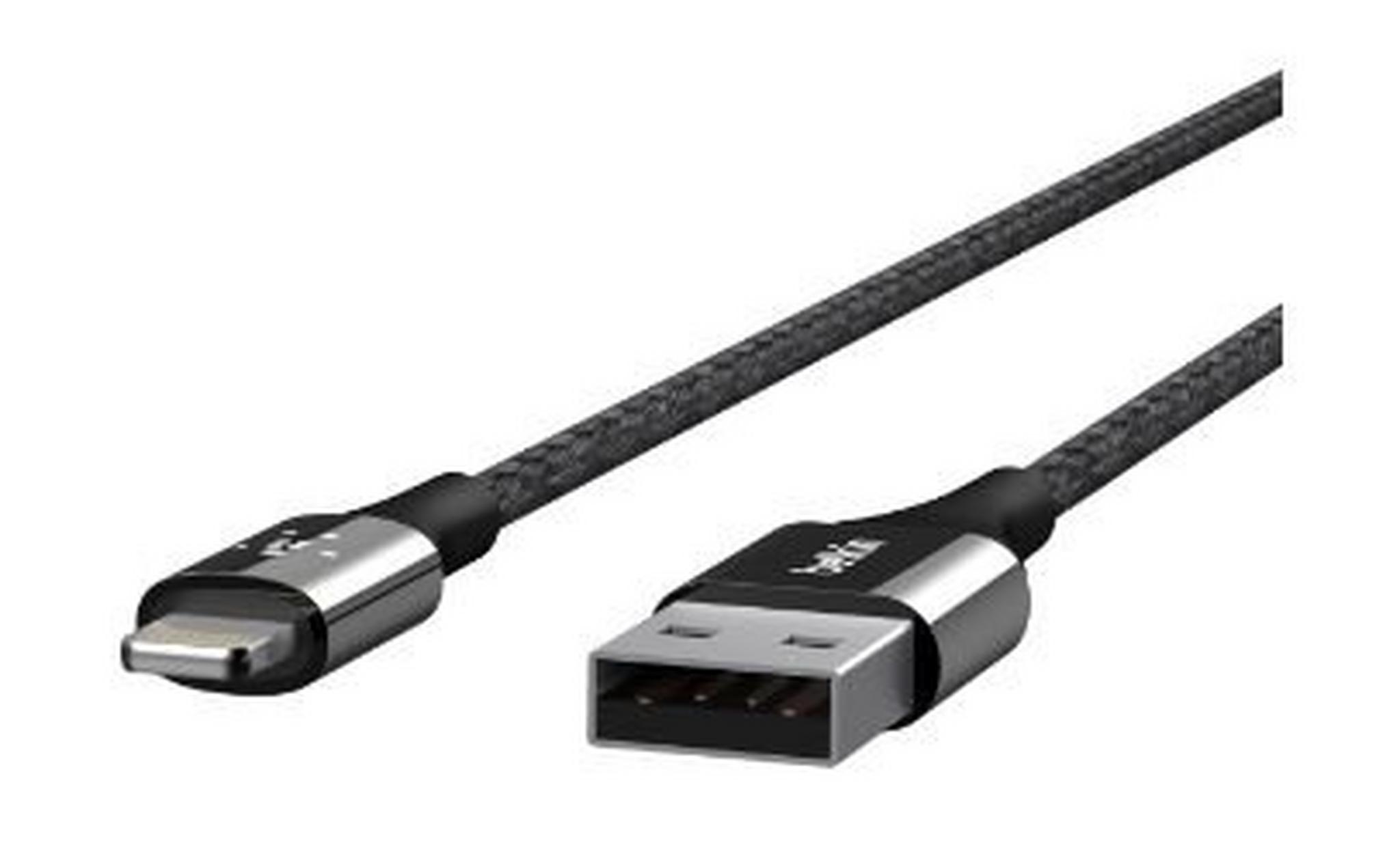 Belkin 1.2M Premium DuraTek Lightning to USB Cable – Black